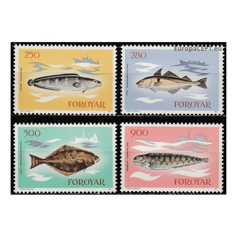 Farerų salos 1983. Žuvys