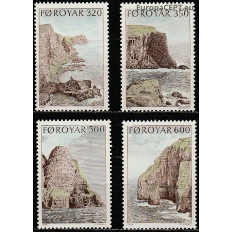 Faroe Islands 1989. Natural landscapes