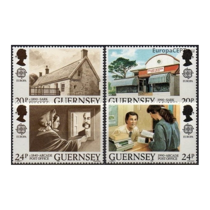 Guernsey 1990. Post history