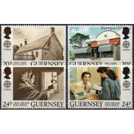Guernsey 1990. Post history