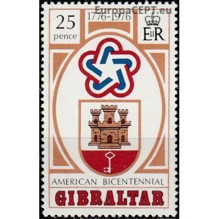 Gibraltaras 1976. Amerikos revoliucijai 200 metų