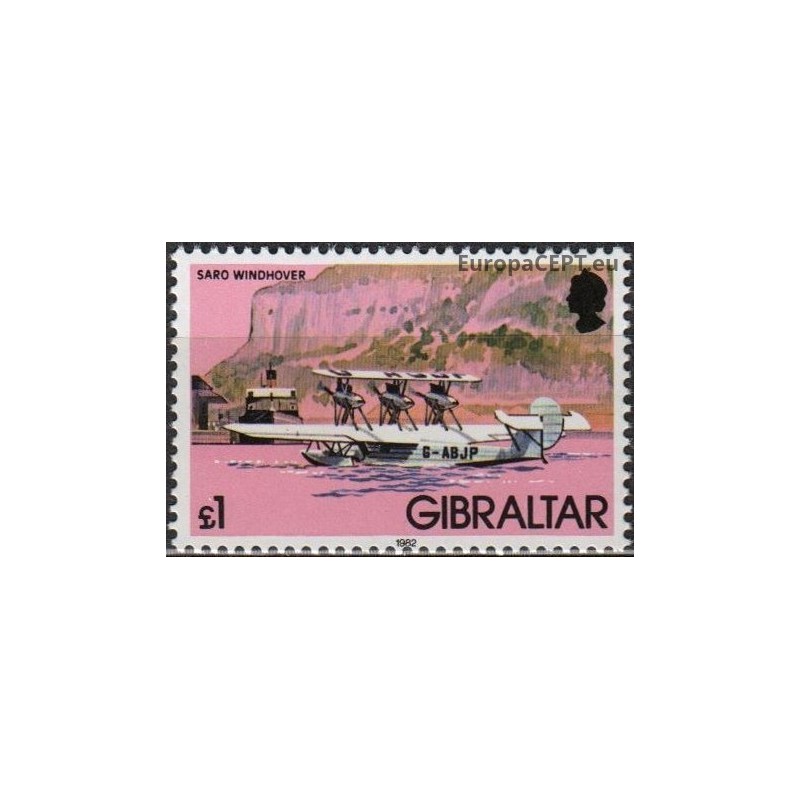 Gibraltaras 1982. Lėktuvas