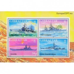 Gibraltar 1997. Second World War (warships)
