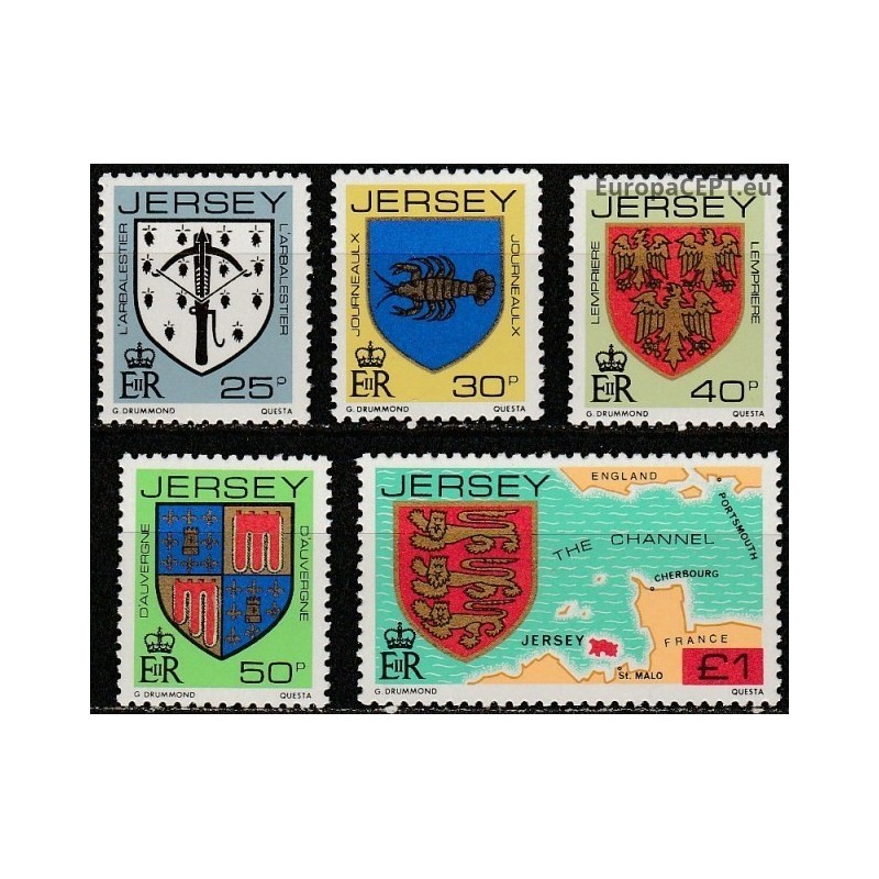 Jersey 1982. Coats of arms