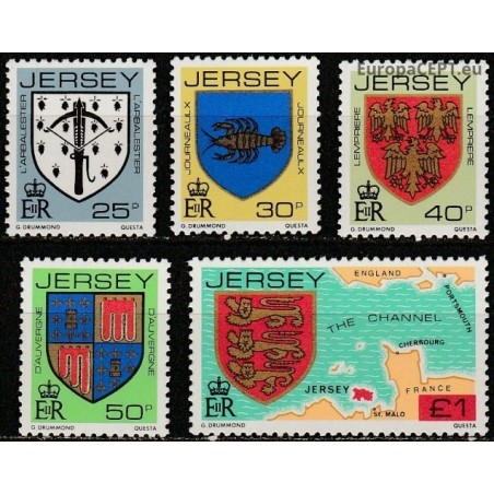 Jersey 1982. Coats of arms
