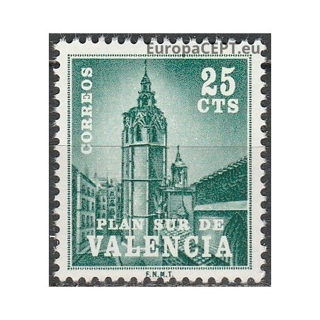 Ispanija 1966. Labdaros ženklai Valencijai