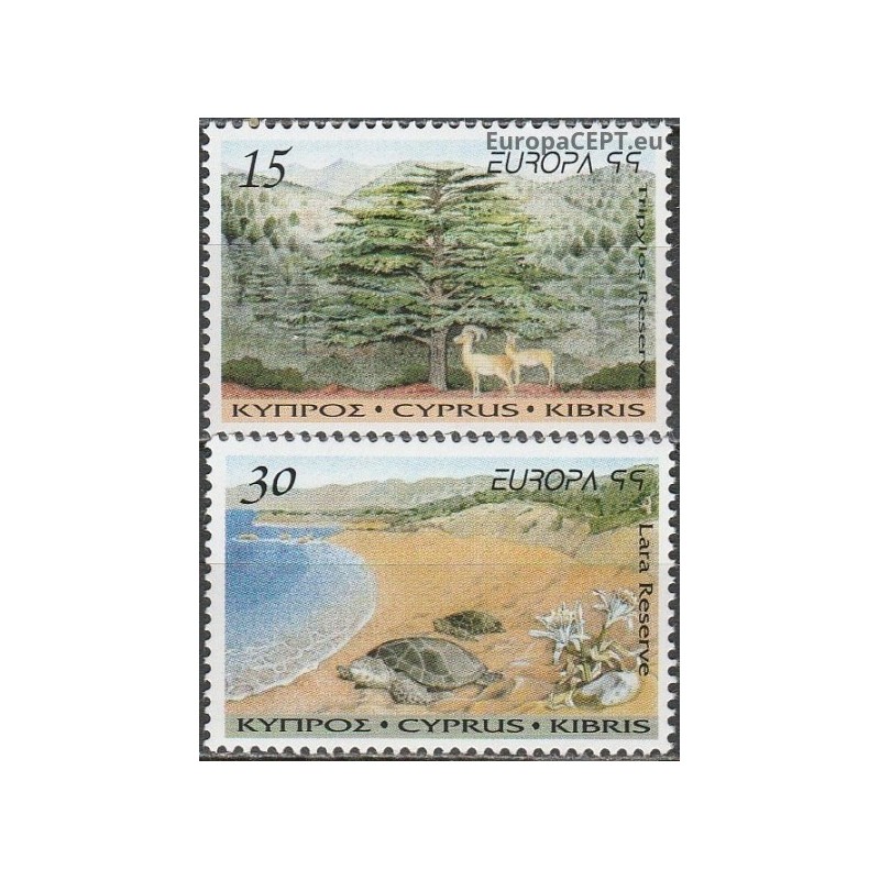 Cyprus 1999. Nature reserves and parks