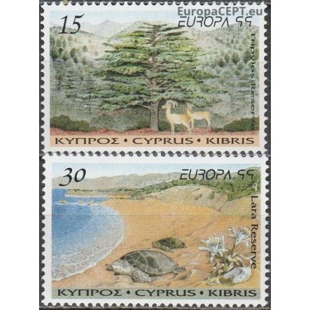 Kipras 1999. Gamtos rezervatai ir draustiniai