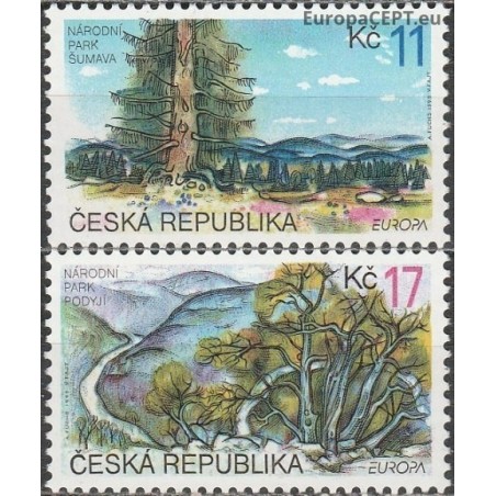 Czech Republic 1999. Nature reserves and parks