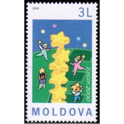 Moldova 2000. Tower of 6 stars (common design)