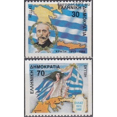 Graikija 1988. Kretos ir Makedonijos prijungimas