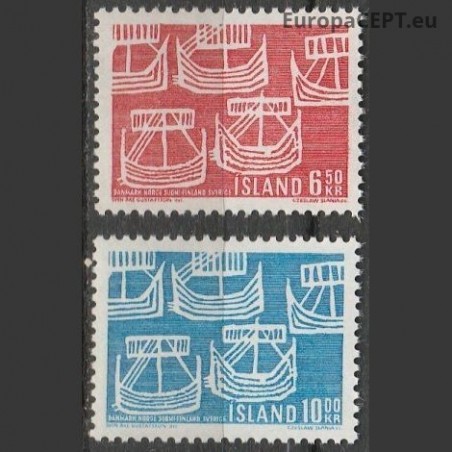 Islandija 1969. Skandinavijos pašto istorija