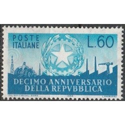 Italija 1956. Nacionalinė nepriklausomybė