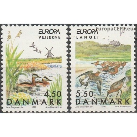 Danija 1999. Gamtos rezervatai ir draustiniai