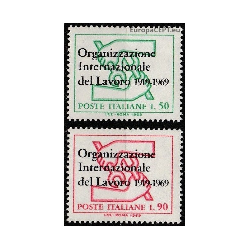 Italija 1969. Tarptautinė Darbo organizacija (ILO)