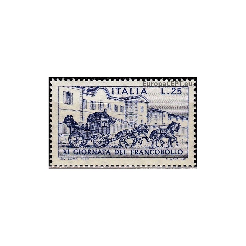 Italija 1969. Pašto ženklo diena