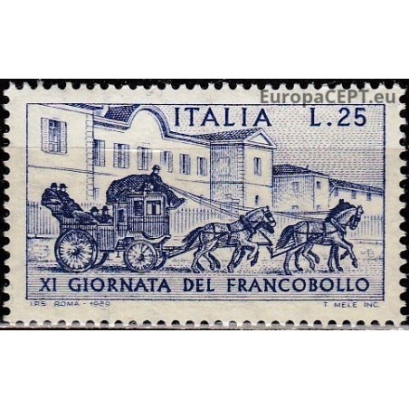 Italija 1969. Pašto ženklo diena