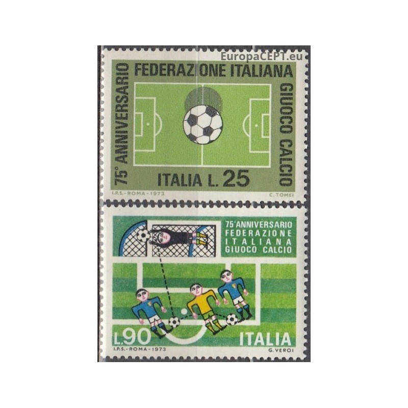 Italy 1973. Soccer