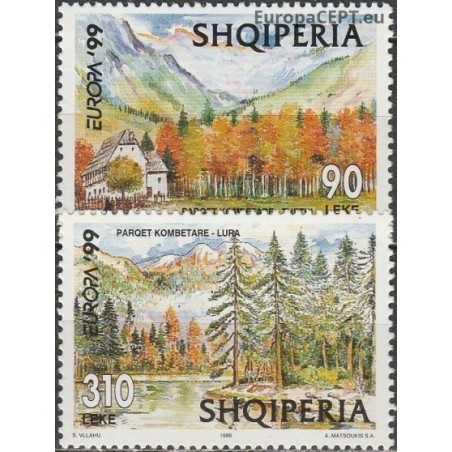 Albanija 1999. Gamtos rezervatai ir draustiniai