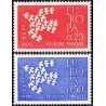 France 1961. CEPT: Stylised Dove formed from 19 Doves