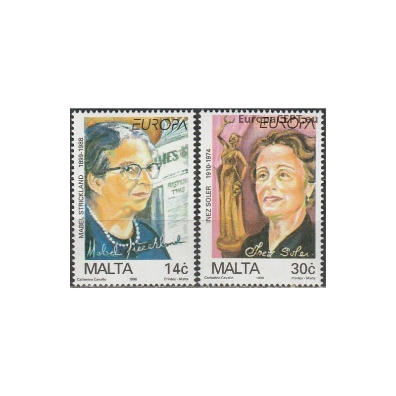 Malta 1996. Garsios moterys