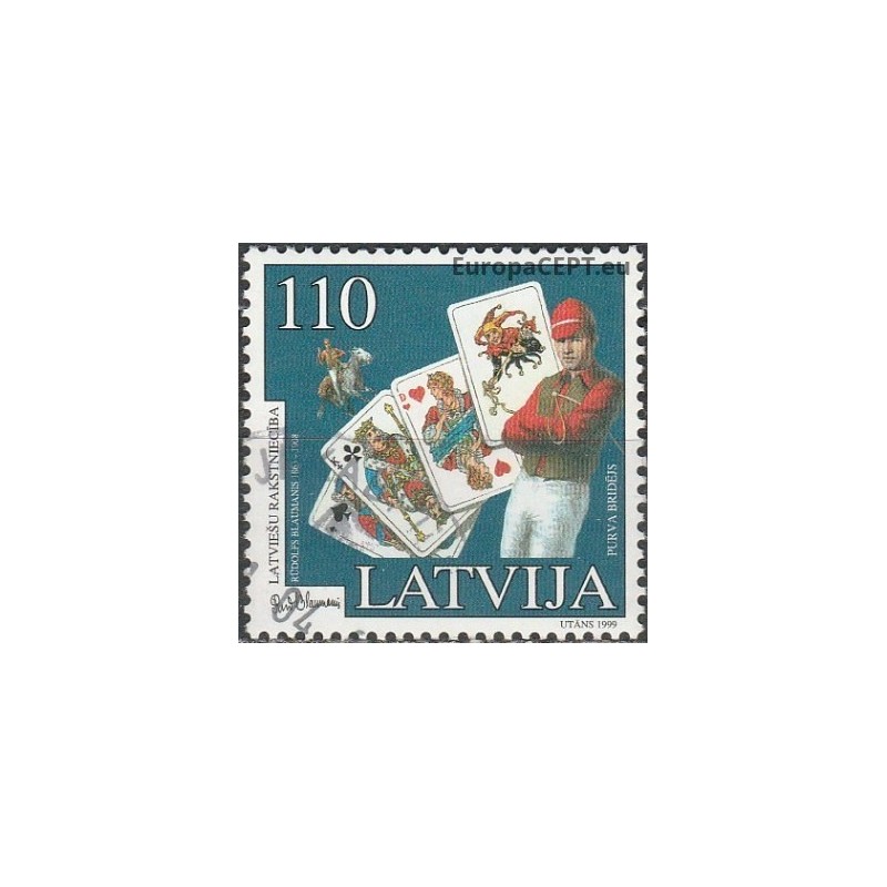 Latvia 1999. Rudolfs Blaumanis, writer