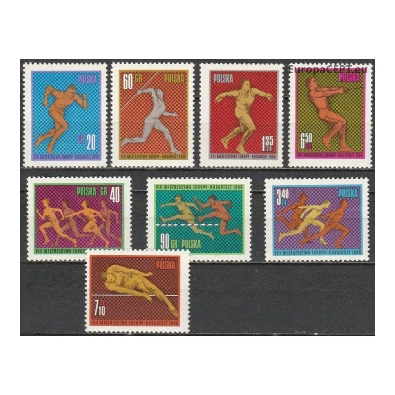 Lenkija 1966. Atletika