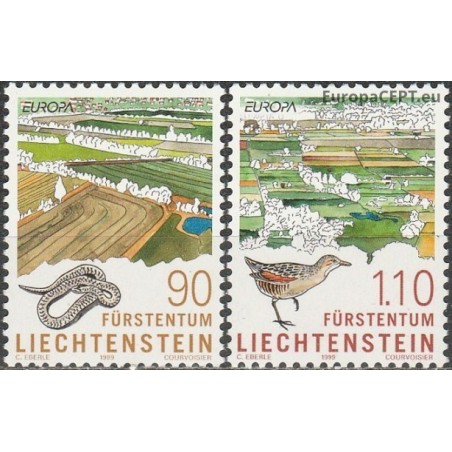 Lichtenšteinas 1999. Gamtos rezervatai ir draustiniai