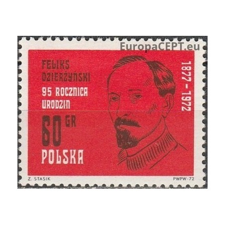 Poland 1972. Felix Dzerzhinsky