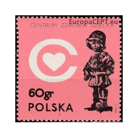 Poland 1972. Children healthcare