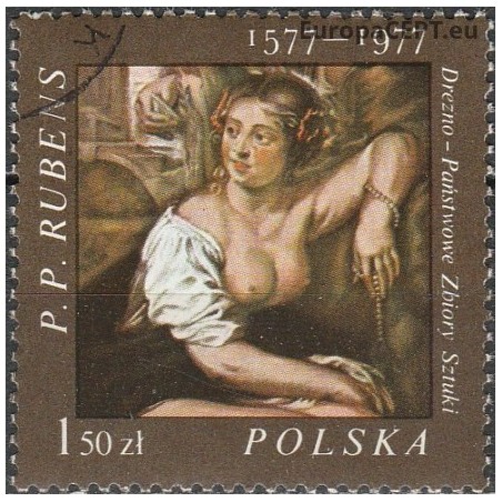 Poland 1977. Rubens paintings