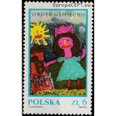 Poland 1983. Children's drawings