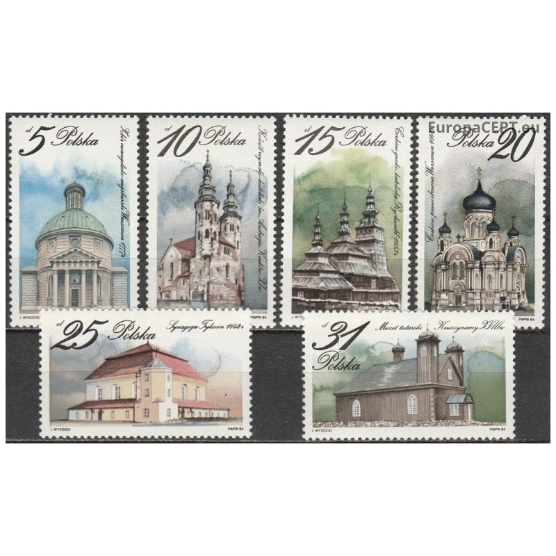 Poland 1984. Churches