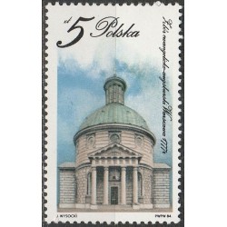 Poland 1984. Church in Warsaw