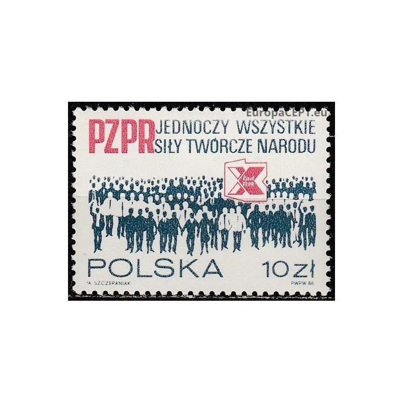 Poland 1986. Party congress