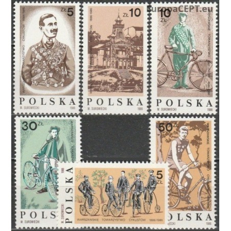 Poland 1986. Bicycles