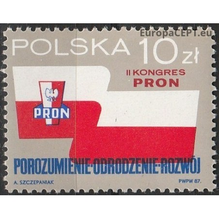 Poland 1987. National rebirth congress