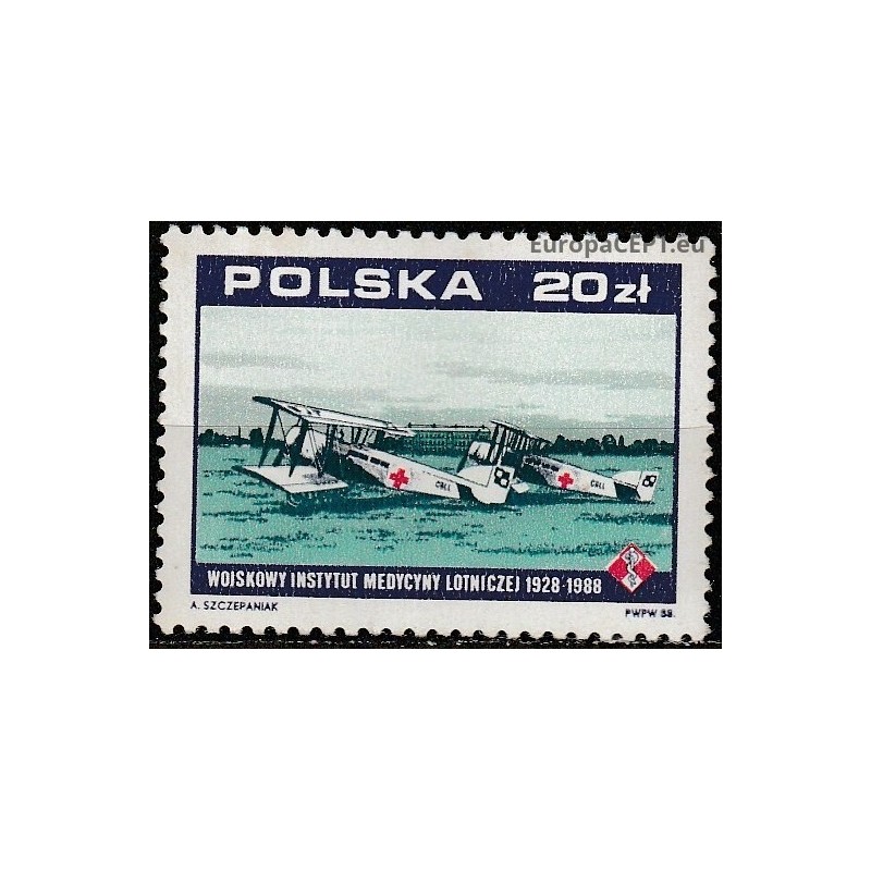 Poland 1988. History of aviation