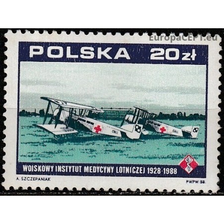 Poland 1988. History of aviation