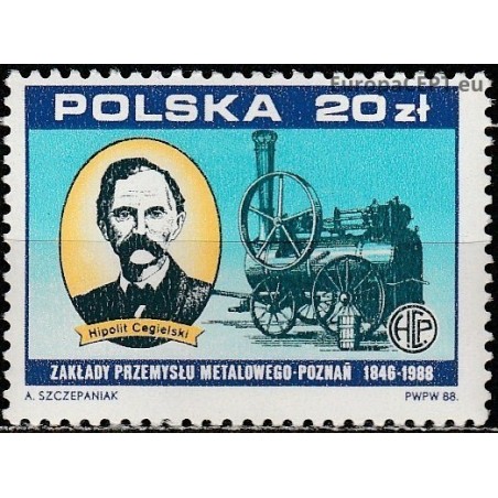 Poland 1988. Rail transport