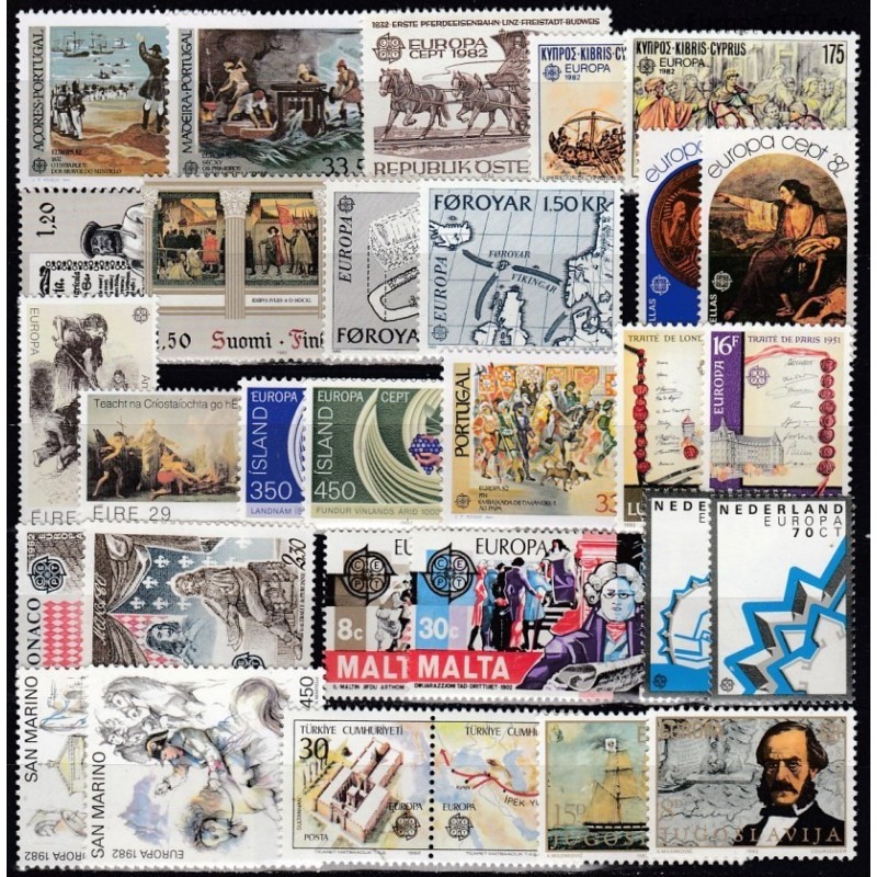 Set of stamps 1982. Historic Events