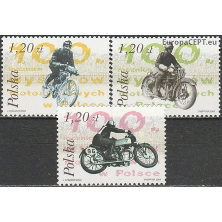 Lenkija 2003. Senoviniai motociklai