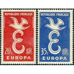 France 1958. Cooperation of the European Postal Services