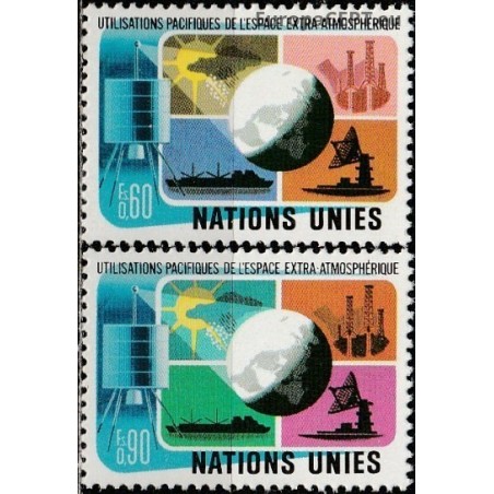 United Nations (Geneva) 1975. Peaceful space exploration