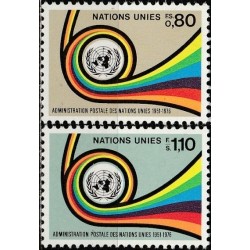 United Nations (Geneva) 1976. UN Postal Administration