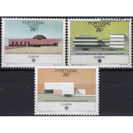 Portugalija 1987. Modernioji architektūra (kartu su Azorais ir Madeira)