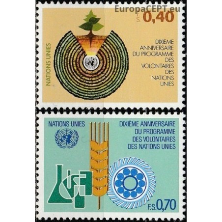 United Nations (Geneva) 1981. Volunteering