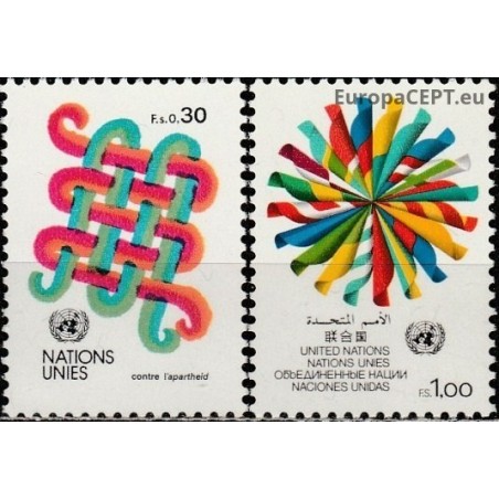 United Nations (Geneva) 1982. Symbols