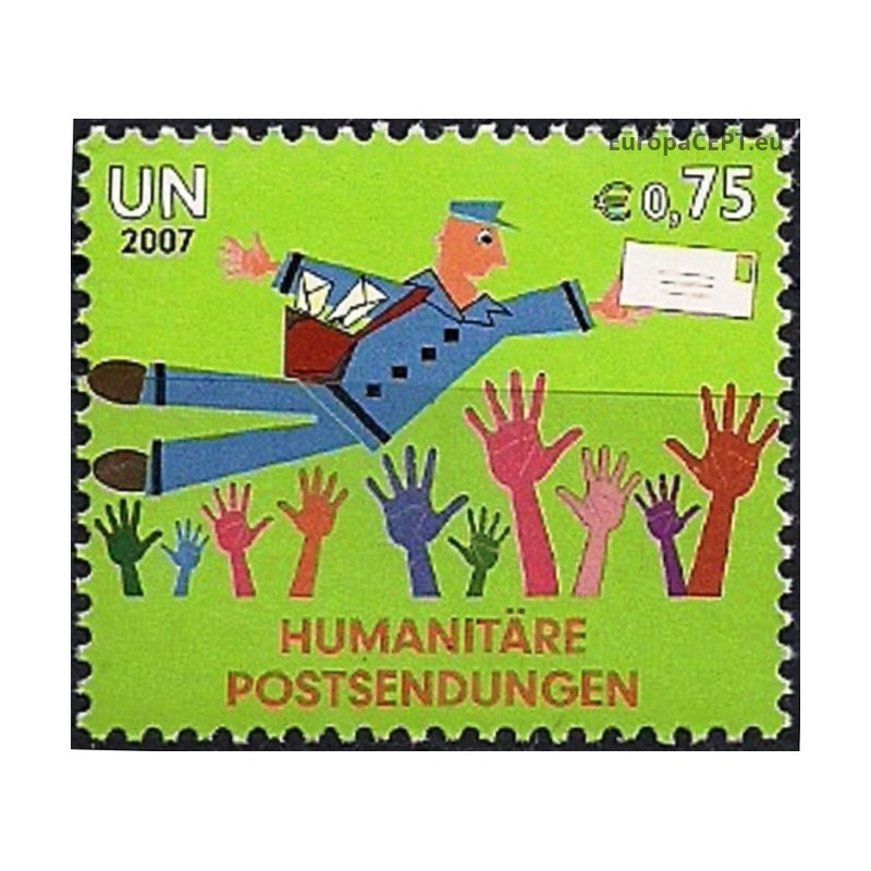 Jungtinės Tautos (Viena) 2007. Humanitarinis paštas