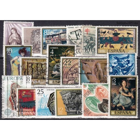 Spain, Set of used stamps VII